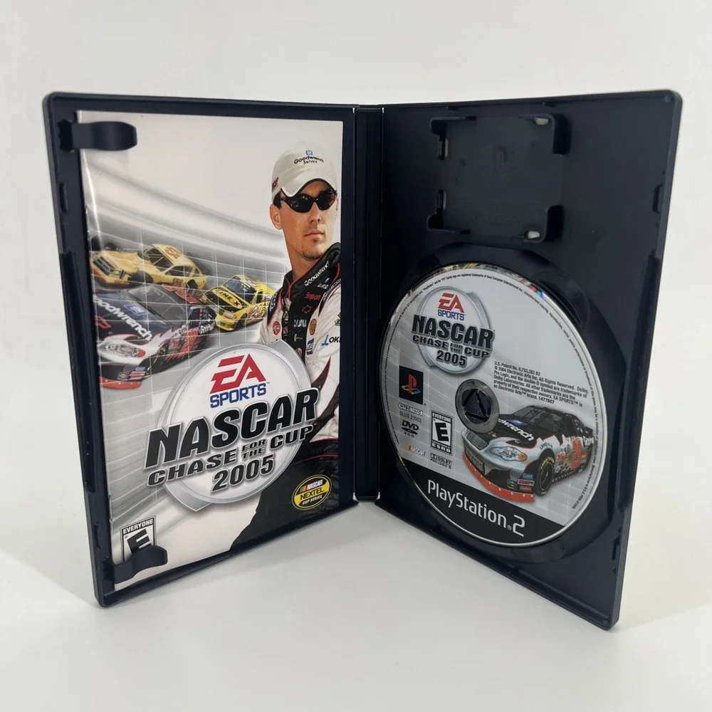 NASCAR 2005: Chase for the Cup (PlayStation 2, 2004) PS2 Complete w/ Manual CIB